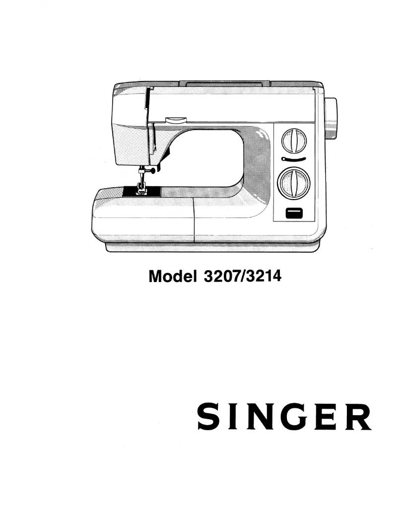 Página 1 del manual Manual de usuario Singer 3207