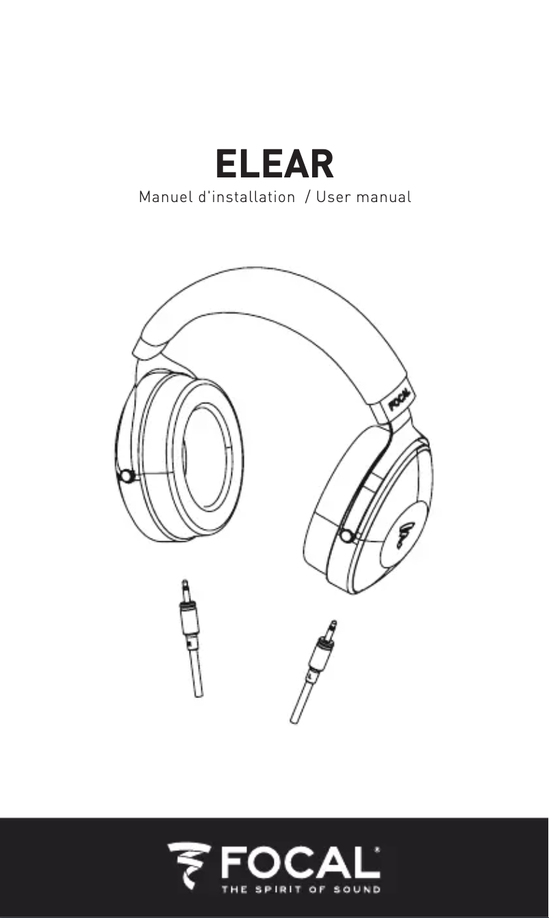 Página nº 1 - Manual de usuario Focal Elear