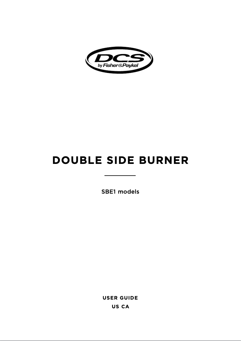 Página 1 del manual Manual de usuario DCS SBE1