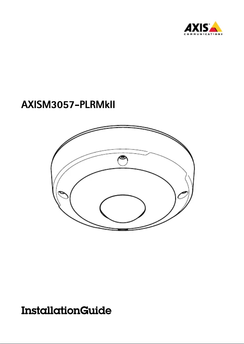 Imagen de la primera página del manual del dispositivo M3057-PLR