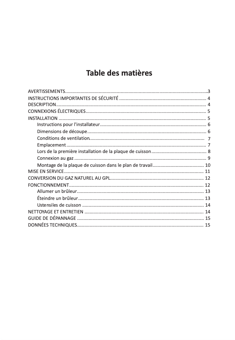 Imagen de la primera página del manual del dispositivo PGH4FGL1
