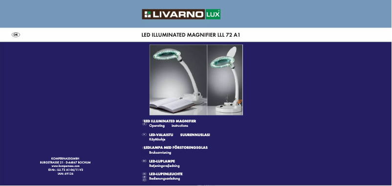 Imagen de la primera página del manual del dispositivo IAN 57103