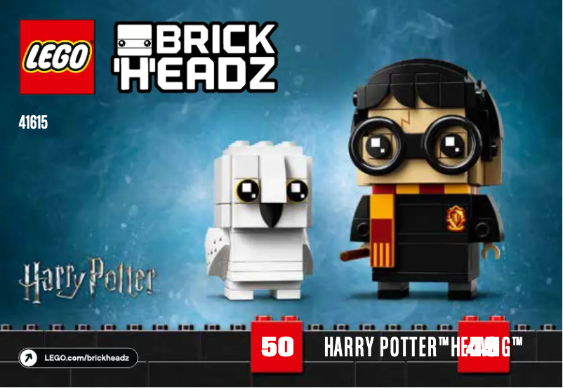 Imagen de la primera página del manual del dispositivo Brickheadz 41615