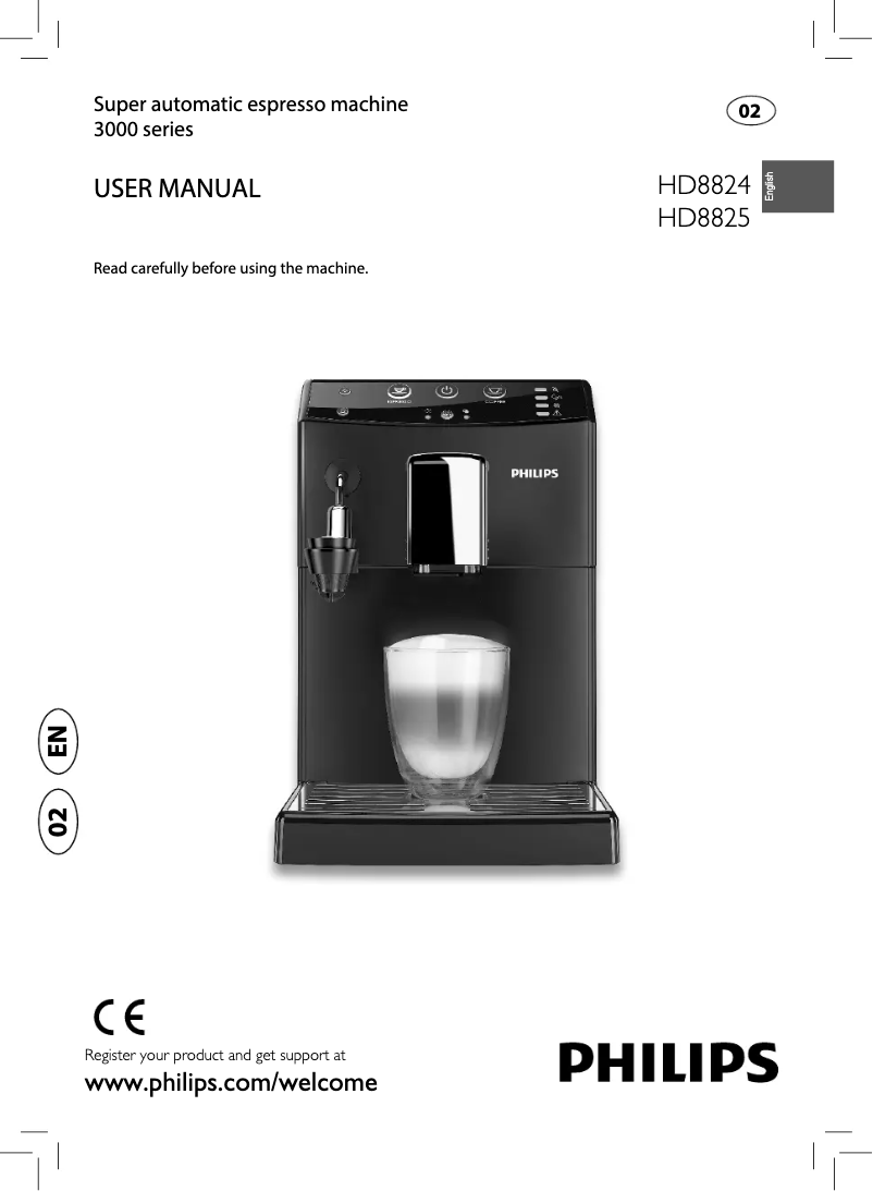 Imagen de la primera página del manual del dispositivo 3000 series HD8825