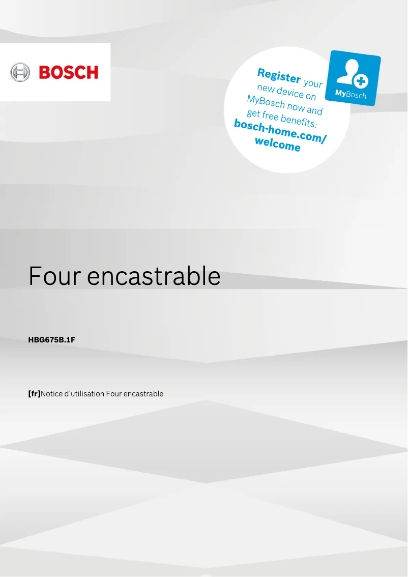 Página 1 del manual Manual de usuario Bosch HBG675BS1F