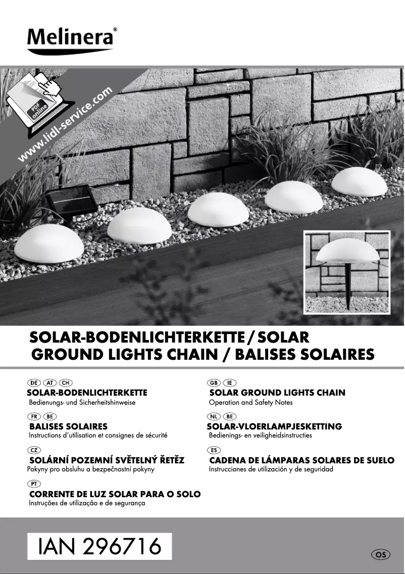 Página 1 del manual Manual de usuario Melinera IAN 296716