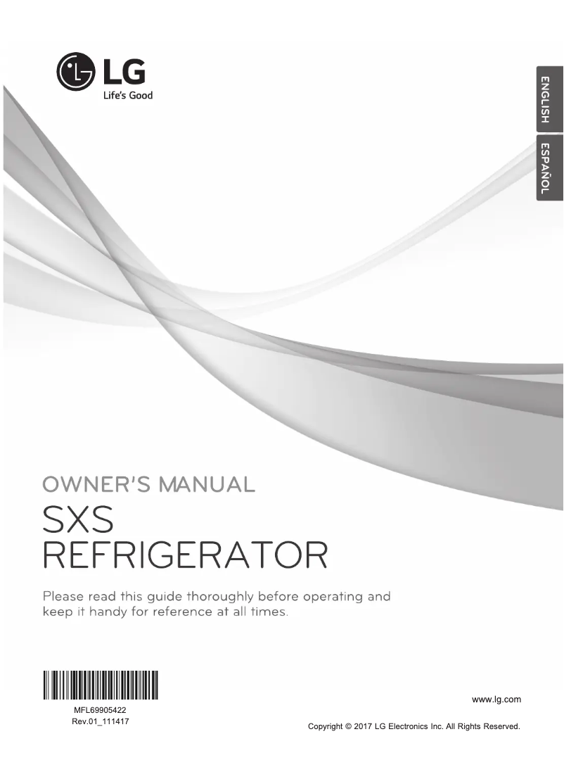 Imagen de la primera página del manual del dispositivo GS65SDP1