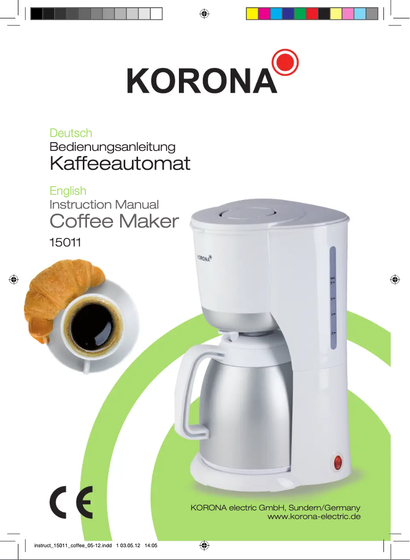 Imagen de la primera página del manual del dispositivo 15011