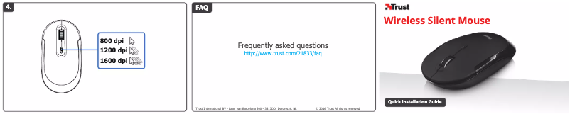 Página nº 1 - Manual de usuario Trust Mute 21833