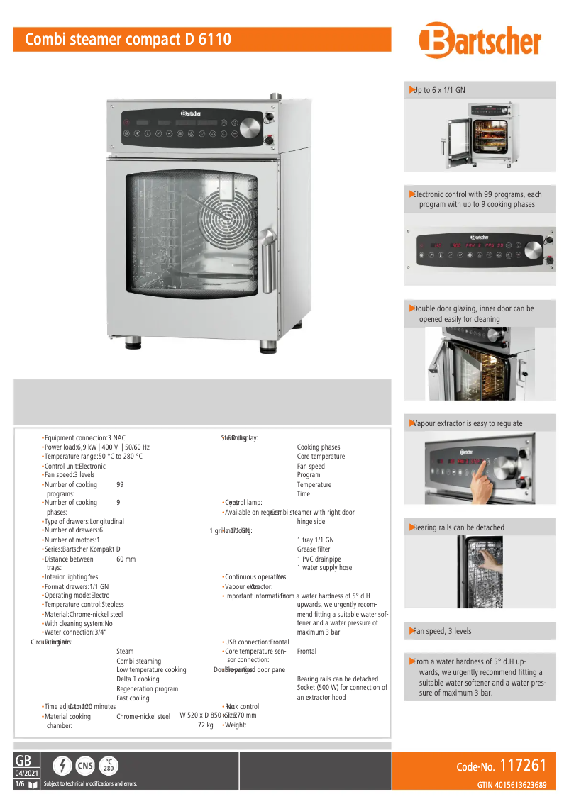 Imagen de la primera página del manual del dispositivo 117261