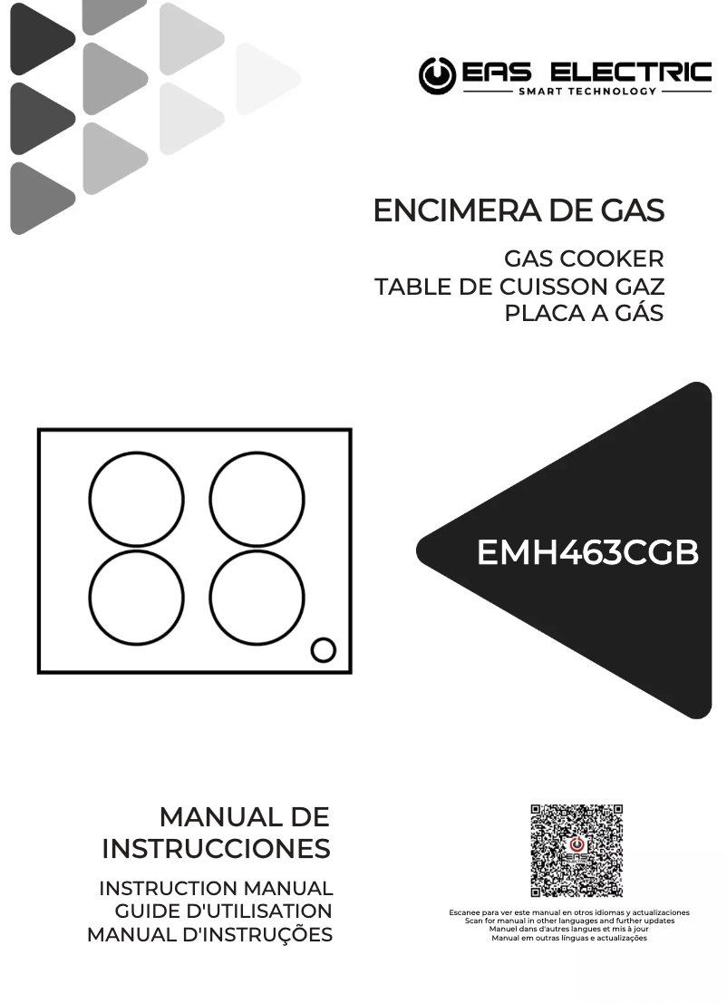 Página 1 del manual Manual de usuario EAS Electric EMH463CGB