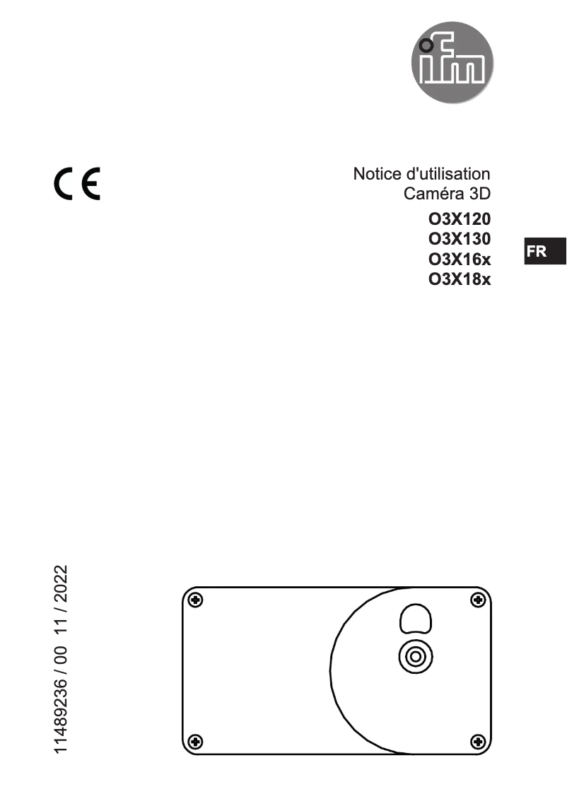 Página 1 del manual Manual de usuario IFM O3X120