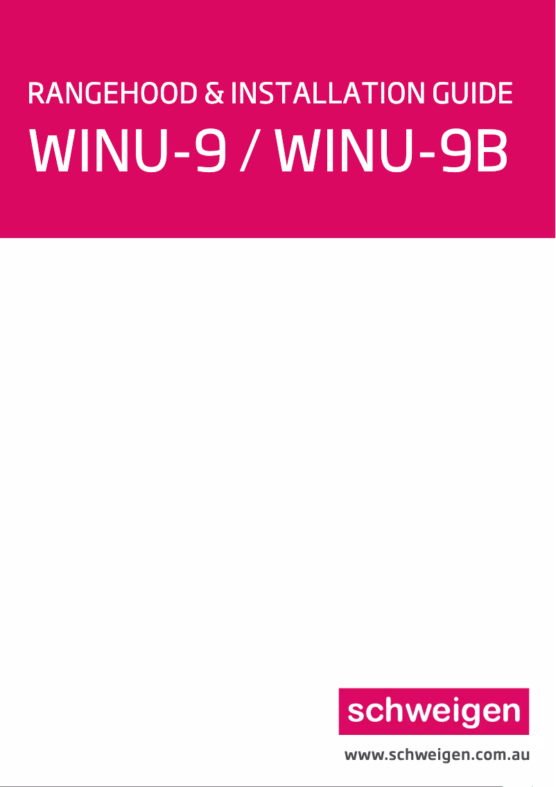 Imagen de la primera página del manual del dispositivo WINU-9B