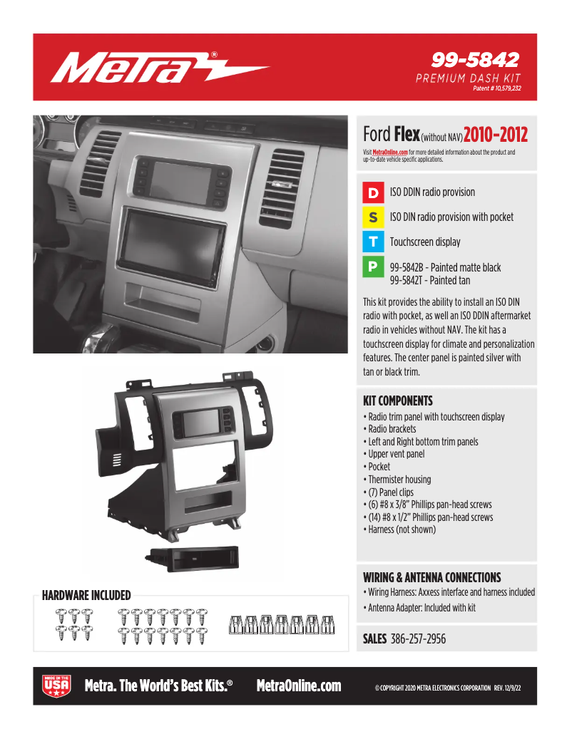 Imagen de la primera página del manual del dispositivo 99-5842B