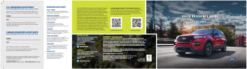 Imagen de la primera página del manual del dispositivo Explorer (2022)