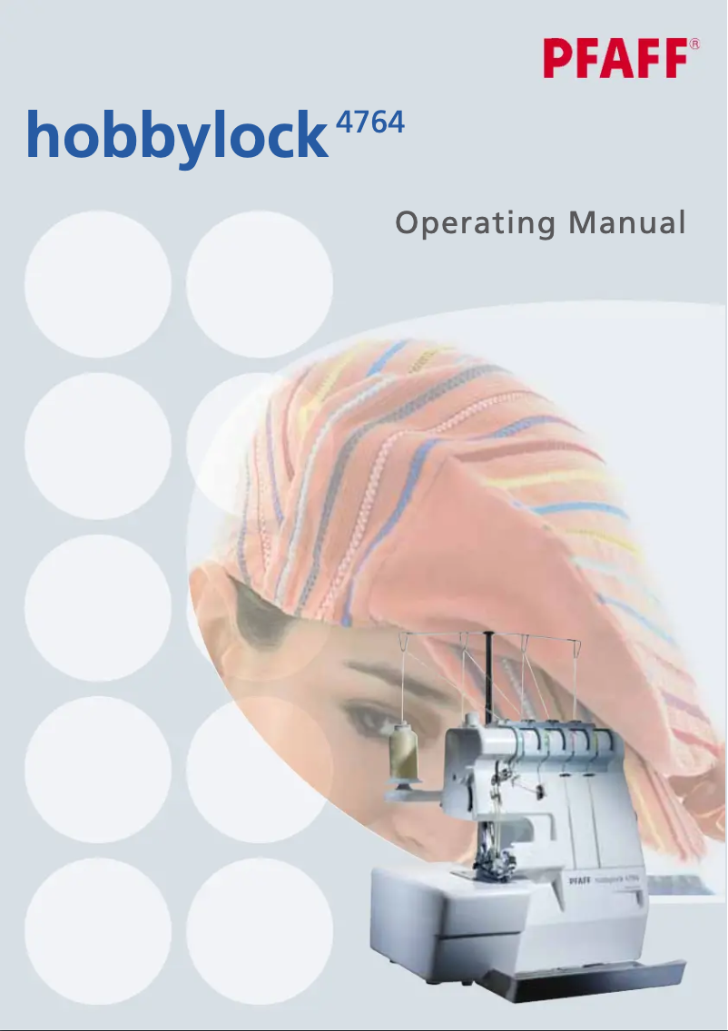 Imagen de la primera página del manual del dispositivo hobbylock 4764