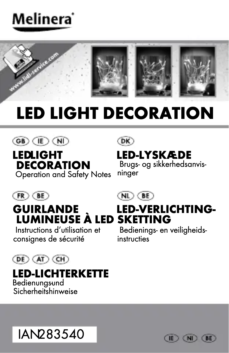 Imagen de la primera página del manual del dispositivo IAN 291051