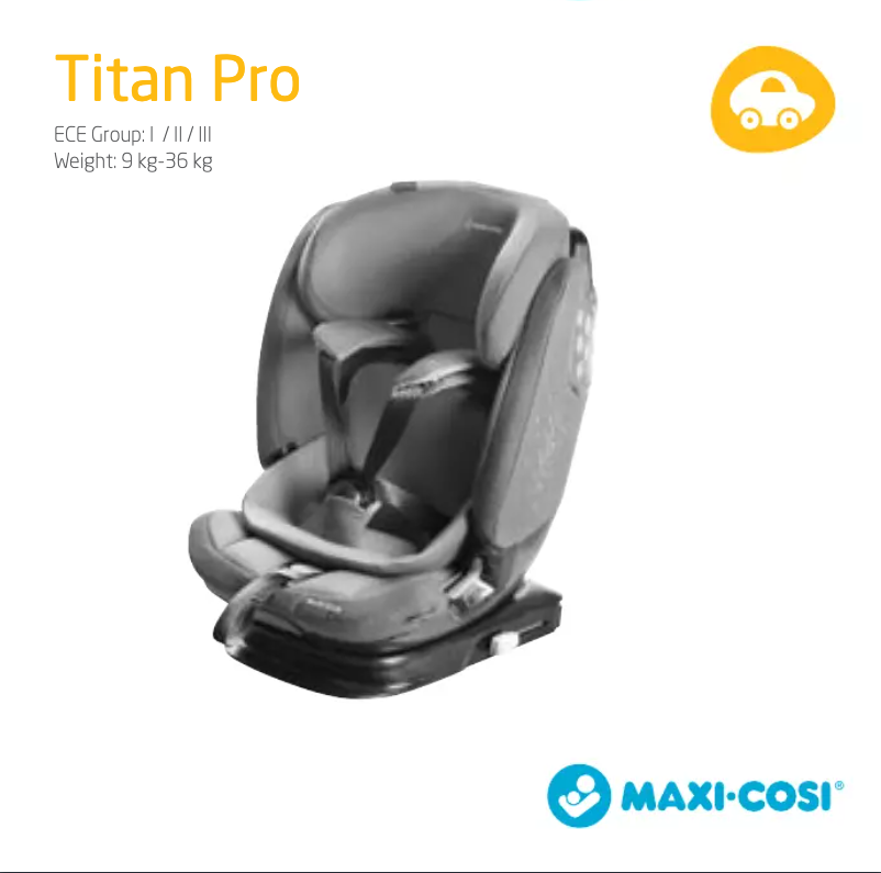 Página 1 del manual Manual de usuario Maxi-Cosi Titan Pro