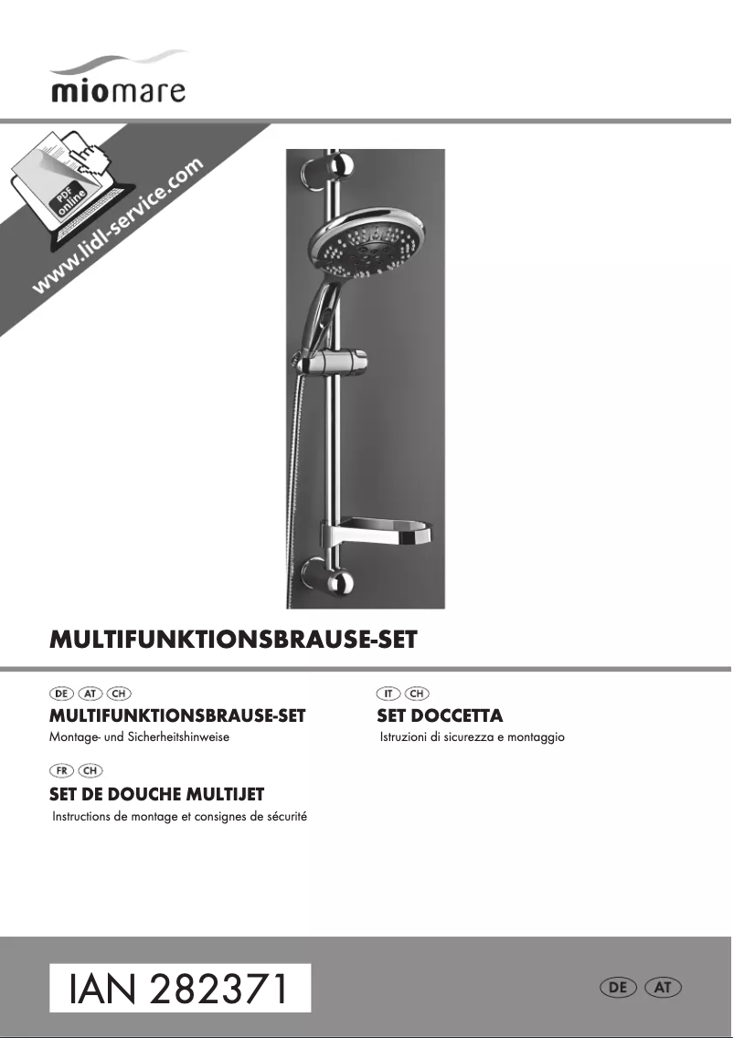 Imagen de la primera página del manual del dispositivo IAN 103467