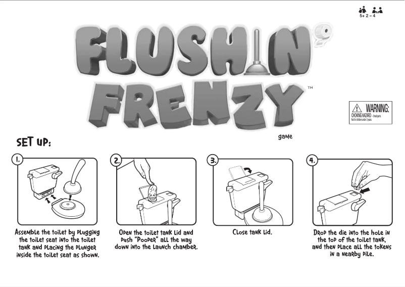 Página 1 del manual Manual de usuario Mattel Flushin Frenzy