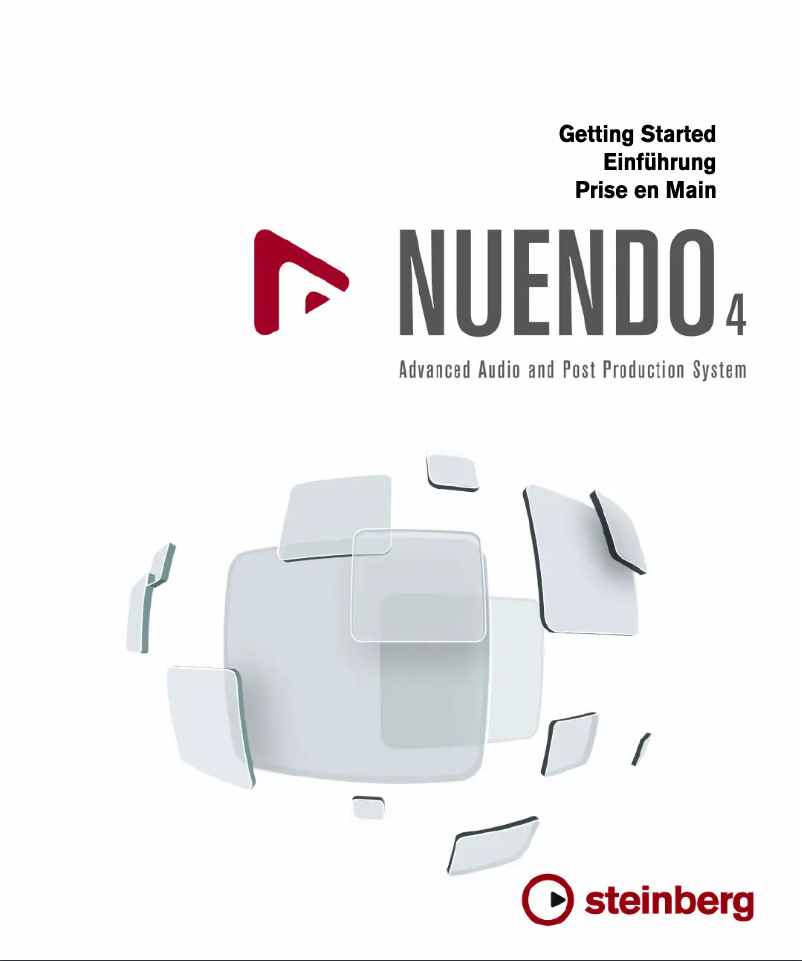 Página 1 del manual Manual de usuario Steinberg Nuendo 4