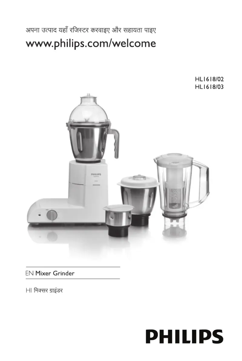 Página 1 del manual Manual de usuario Philips HL1618