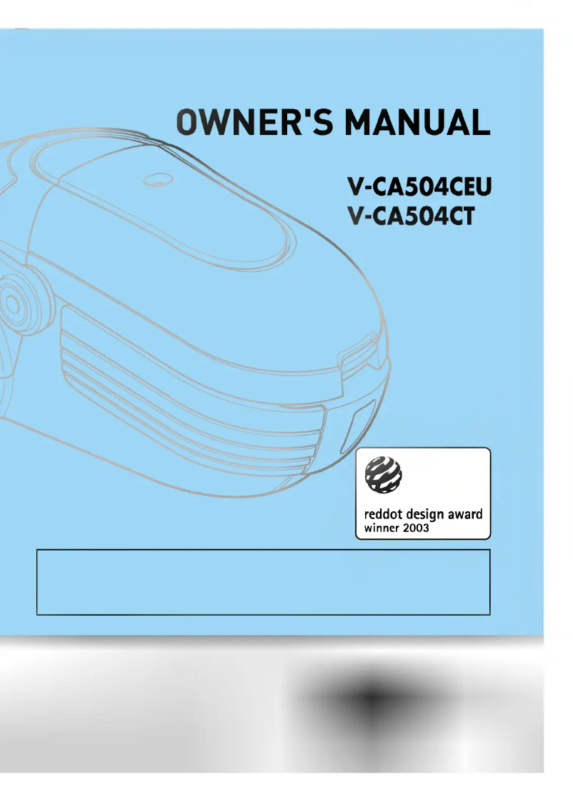 Página 1 del manual Manual de usuario LG V-CA504CEU