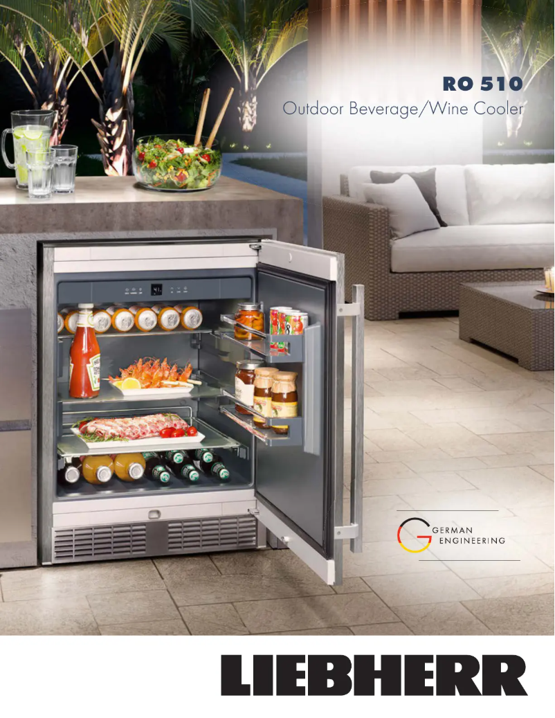 Página 1 del manual Ficha técnica Liebherr RO510