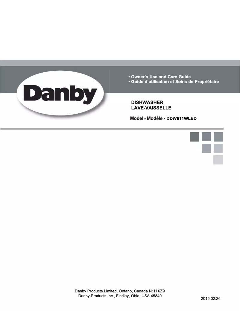 Página 1 del manual Manual de usuario Danby DDW611WLED