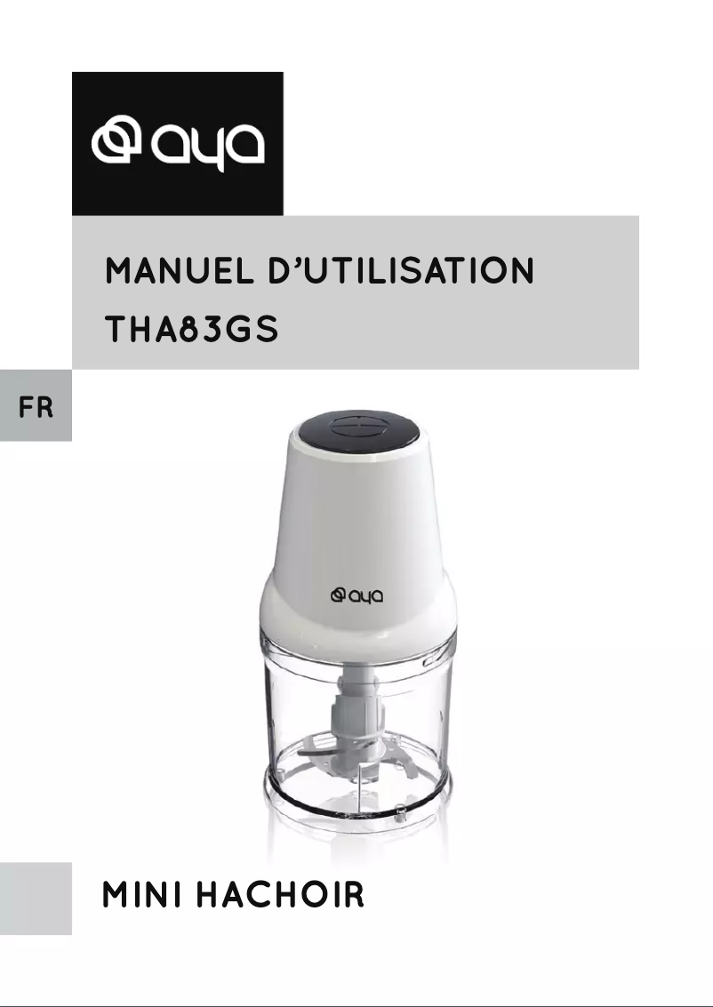 Página 1 del manual Manual de usuario AYA THA83GS