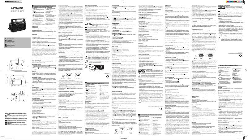 Imagen de la primera página del manual del dispositivo M-928 BTY