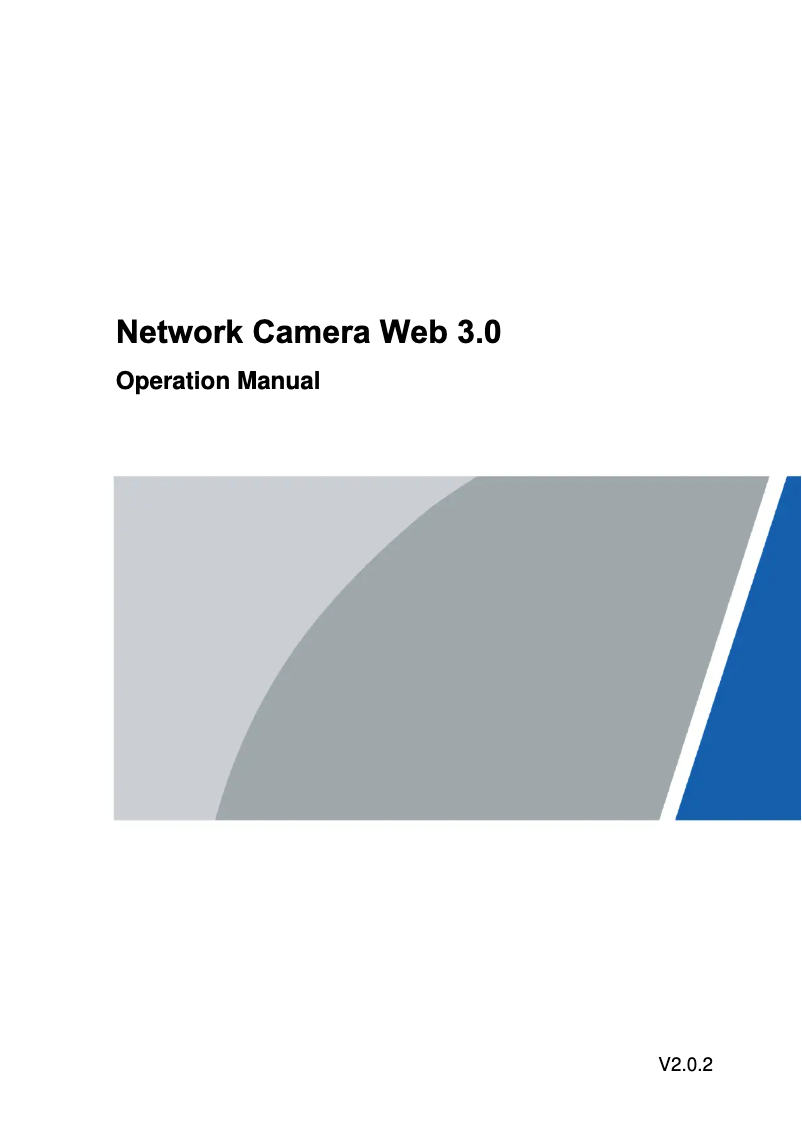 Imagen de la primera página del manual del dispositivo IPC-HFW71242H-Z