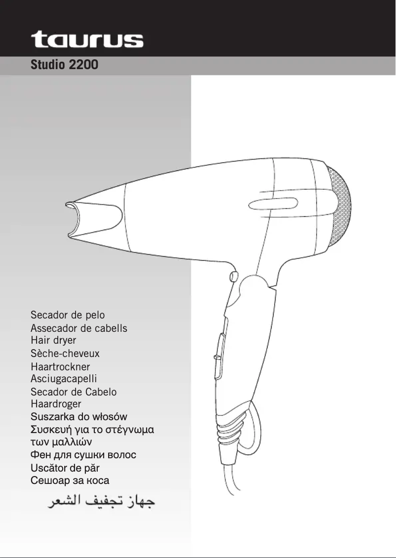 Página nº 1 - Manual de usuario Taurus Studio 2200