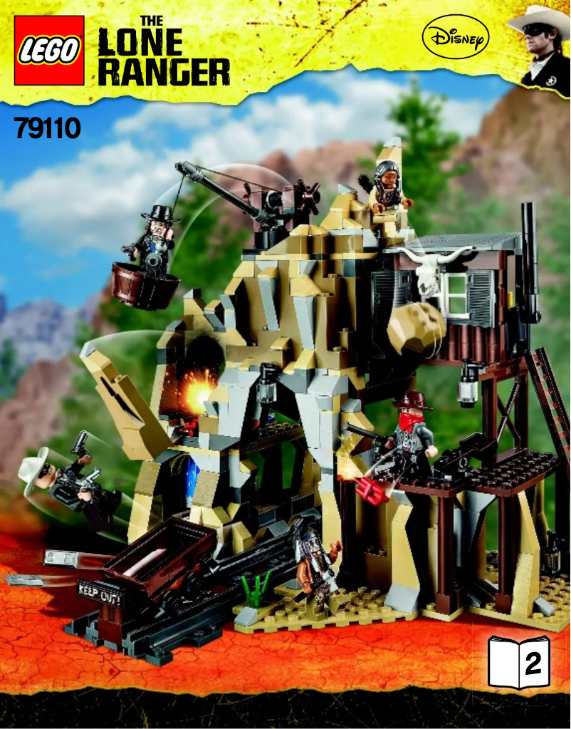 Página 1 del manual Manual de usuario Lego The Lone Ranger 79110