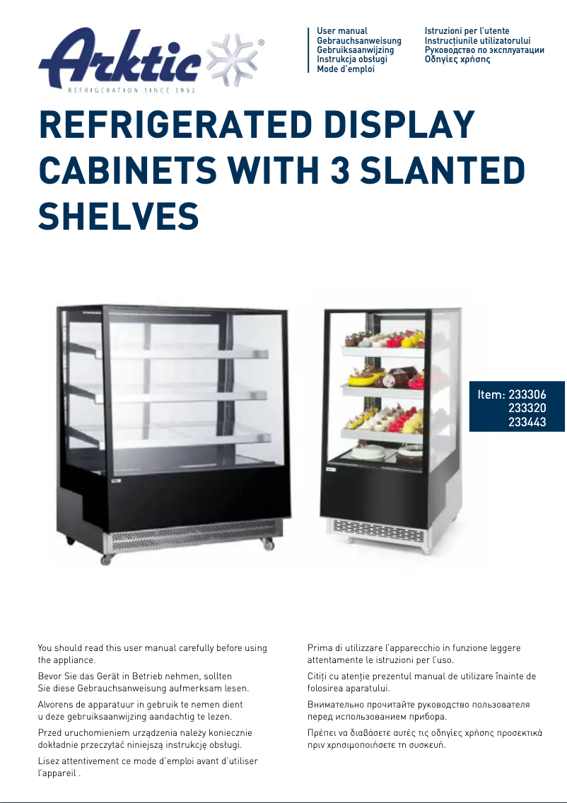 Página 1 del manual Manual de usuario Arktic 233306