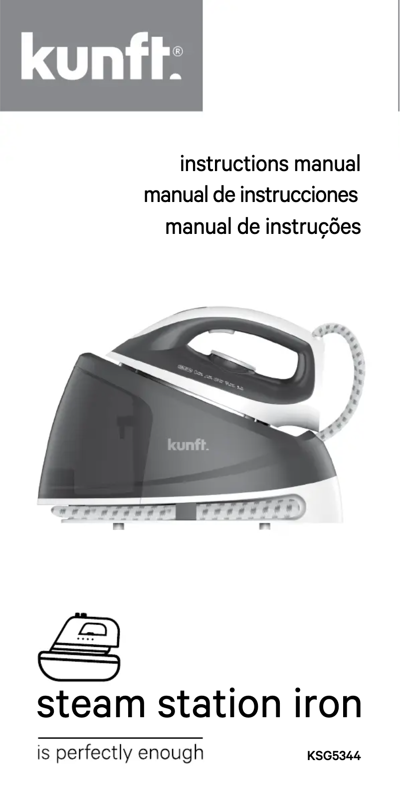 Página nº 1 - Manual de usuario Kunft KSG5344