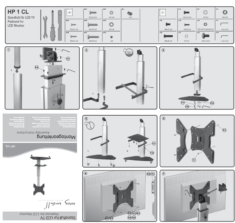 Imagen de la primera página del manual del dispositivo HP 1 CL