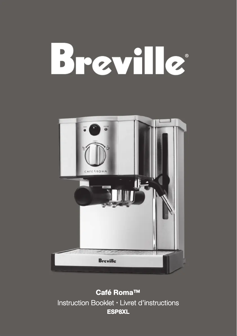 Imagen de la primera página del manual del dispositivo The Café Roma ESP8