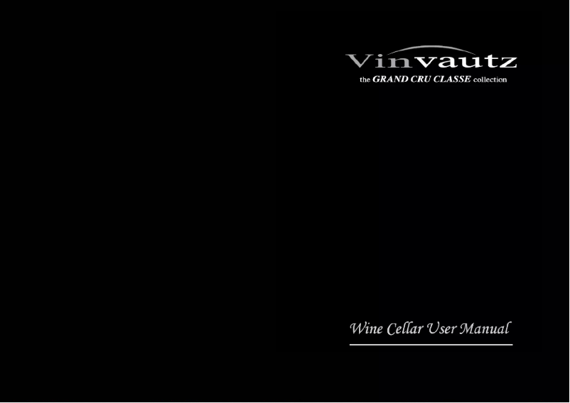 Página 1 del manual Manual de usuario Vinvautz VZ45BDBU