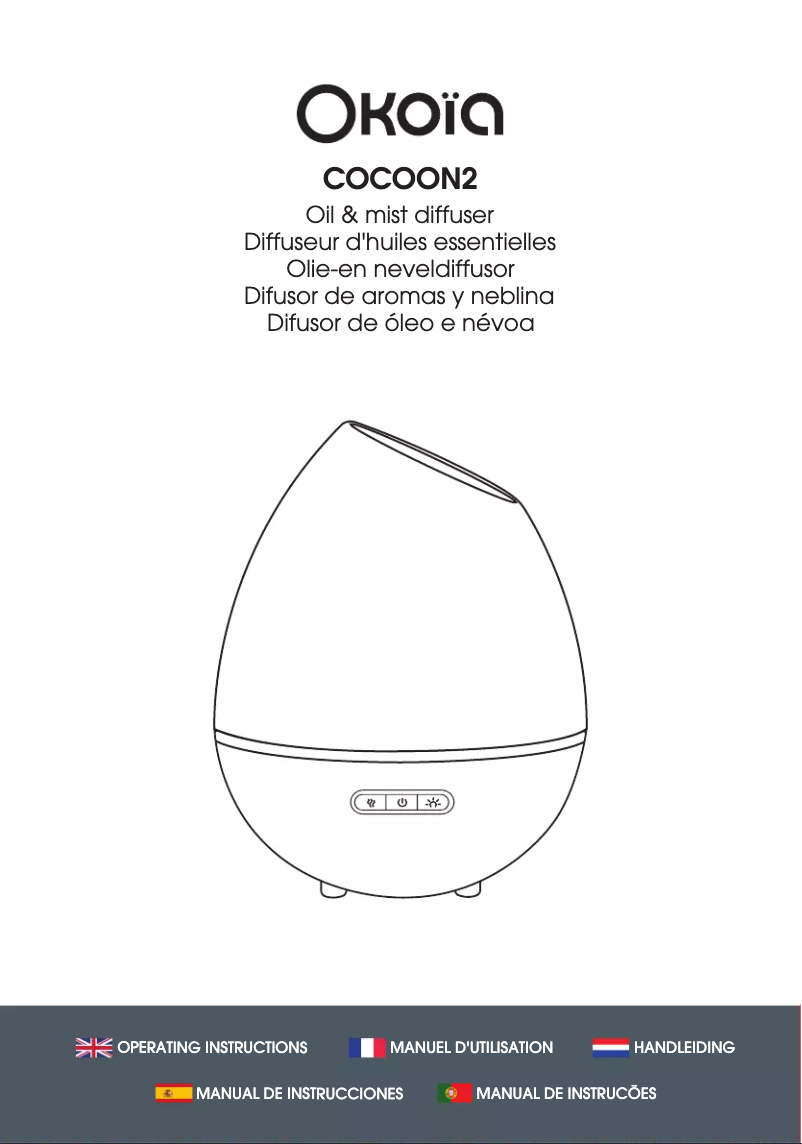 Imagen de la primera página del manual del dispositivo COCOON 2