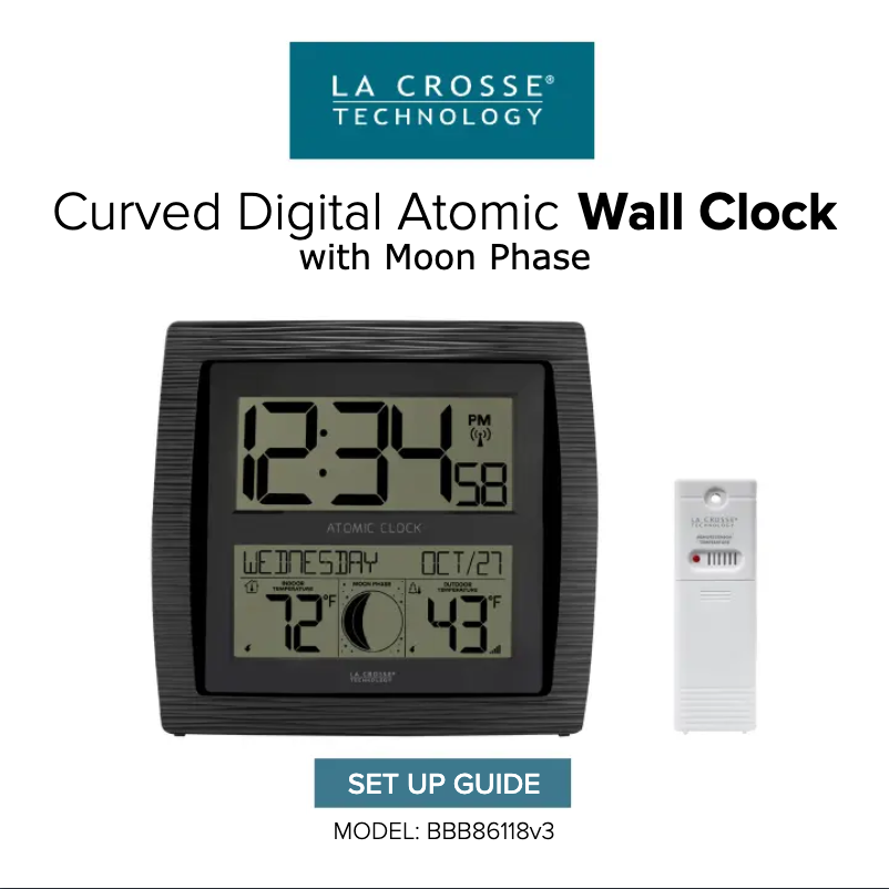 Imagen de la primera página del manual del dispositivo BBB86118V3