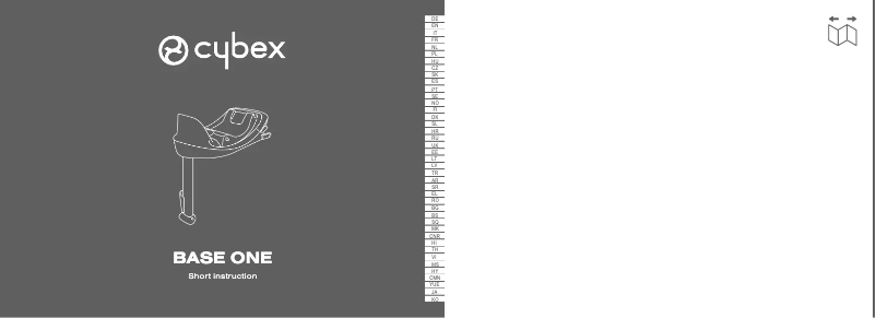 Página 1 del manual Manual de usuario Cybex Base One