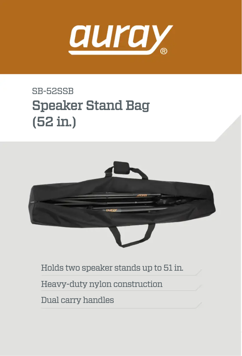 Imagen de la primera página del manual del dispositivo SB-52SSB