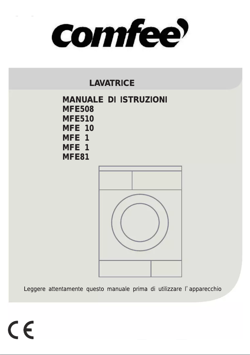 Imagen de la primera página del manual del dispositivo MFE610