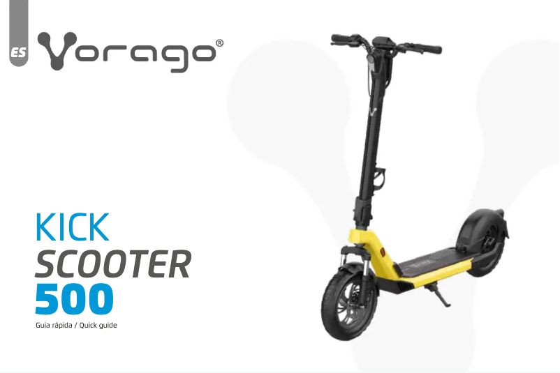 Imagen de la primera página del manual del dispositivo SC-500