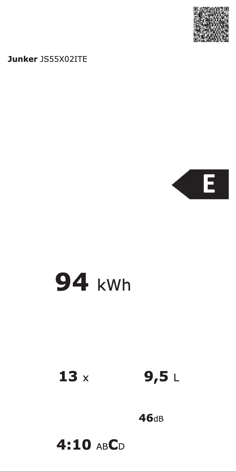 Imagen de la primera página del manual del dispositivo JS55X02ITE