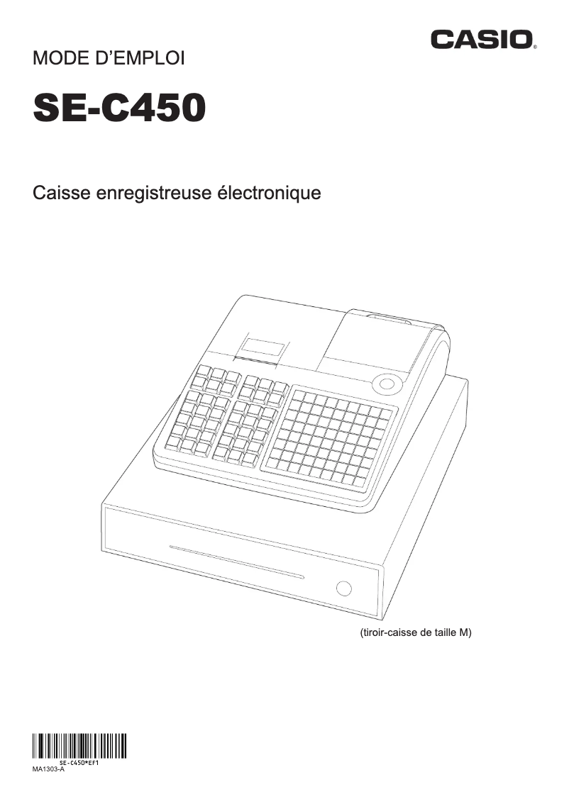 Imagen de la primera página del manual del dispositivo SE-C450