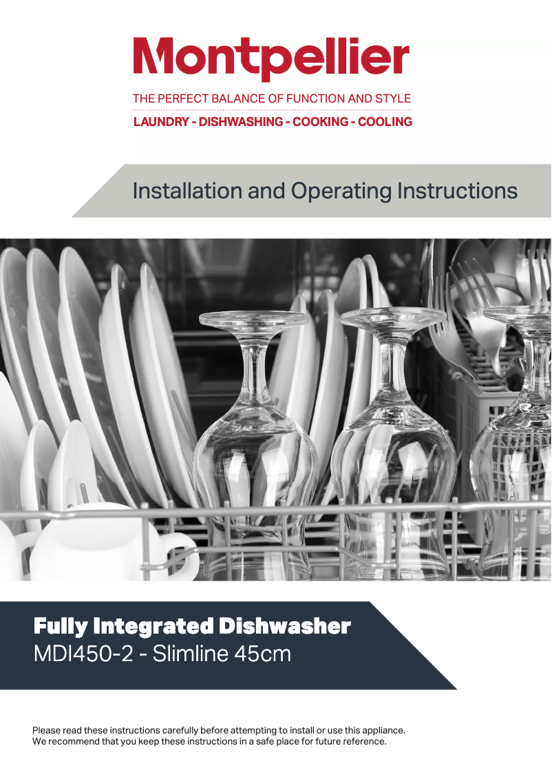 Página 1 del manual Manual de usuario Montpellier MDI450-2