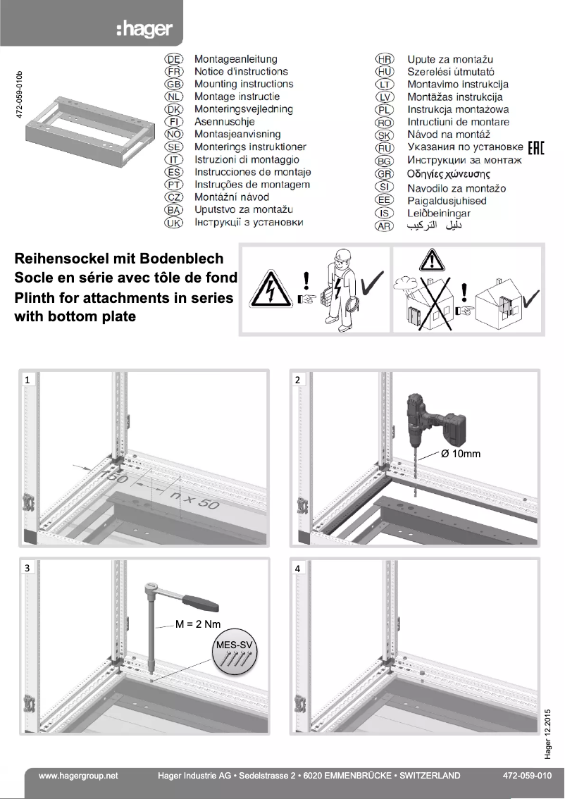 Imagen de la primera página del manual del dispositivo FG23WF