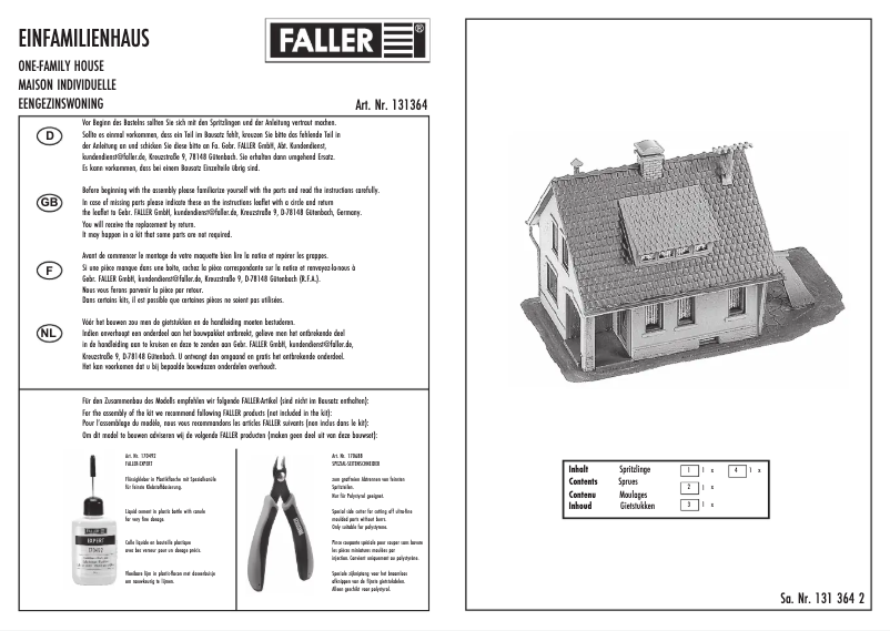 Imagen de la primera página del manual del dispositivo 131364